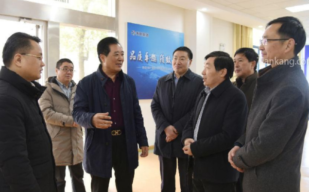 天长市市长贺家平市长莅临安徽天康集团走访调研 天长市市长贺家平市长莅临安徽天康集团走访调研