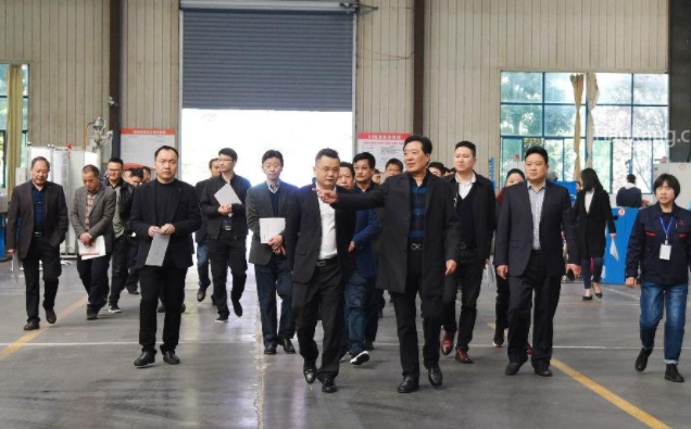 安徽天康集团领导班子走访调研1 安徽天康集团领导班子走访调研1